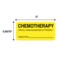 Nevs Label, Chemotherapy Special Handling 15/16" x 2" Yellow w/Black P-6258 - alternate 2